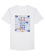 I`m so cute you`re gonna die Tricou mânecă scurtă guler larg Bărbat Skater