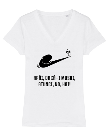 Just do it slowly - negru White
