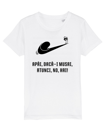 Just do it slowly - negru White