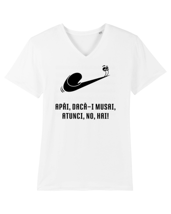 Just do it slowly - negru White