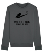 Just do it slowly - negru Bluză mânecă lungă Unisex Rise