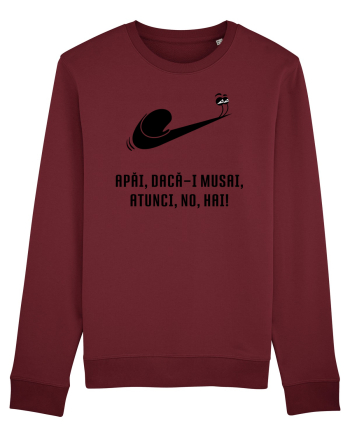 Just do it slowly - negru Burgundy