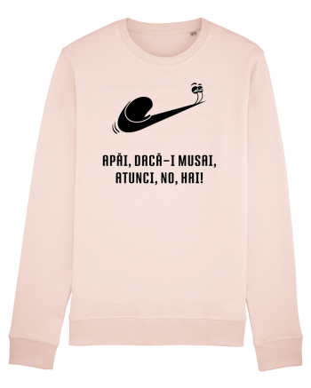 Just do it slowly - negru Candy Pink