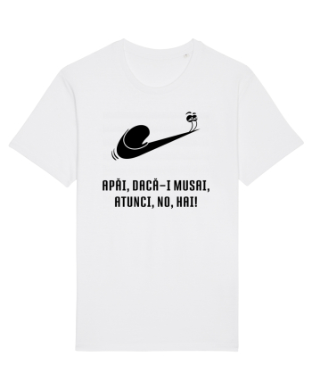 Just do it slowly - negru White