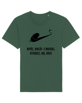 Just do it slowly - negru Bottle Green