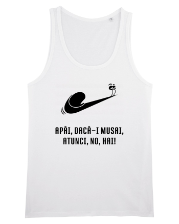 Just do it slowly - negru White