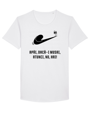Just do it slowly - negru White