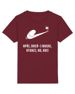 Just do it slowly - alb Tricou mânecă scurtă  Copii Mini Creator