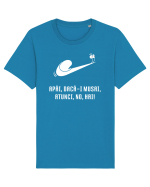 Just do it slowly - alb Tricou mânecă scurtă Unisex Rocker