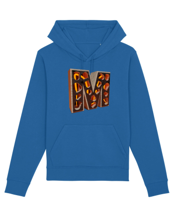 Litera M - 3D Royal Blue