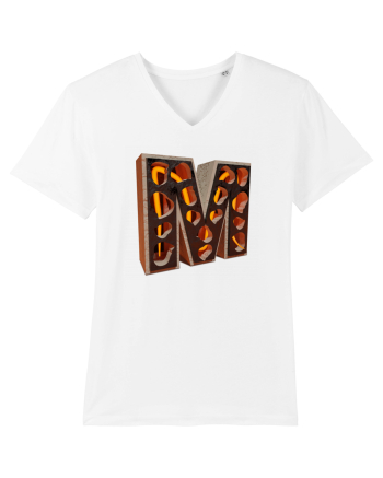 Litera M - 3D White