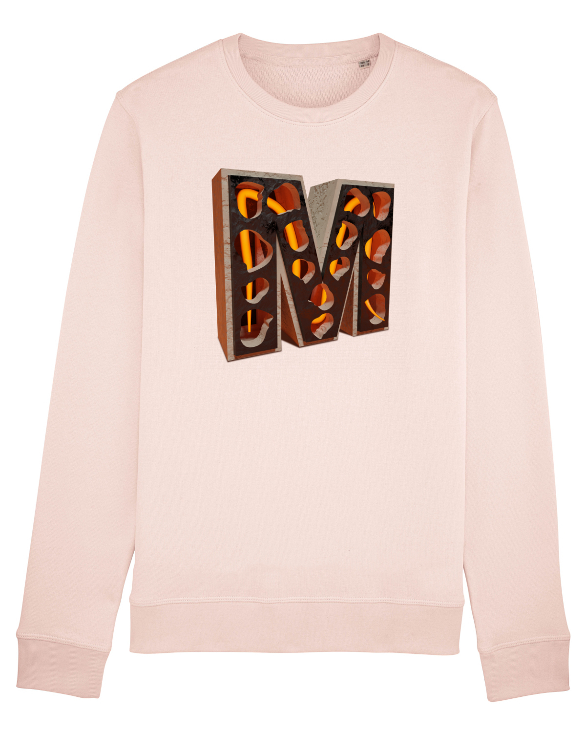 Bluză mânecă lungă Unisex Rise Candy Pink