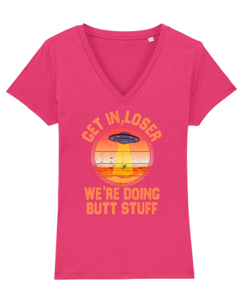 Get In Loser We'Re Doing Butt Stuff Ufo Raspberry