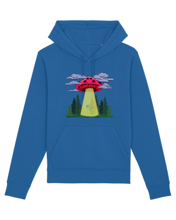 Mushroom Alien Psychedelic Space Ufo Royal Blue