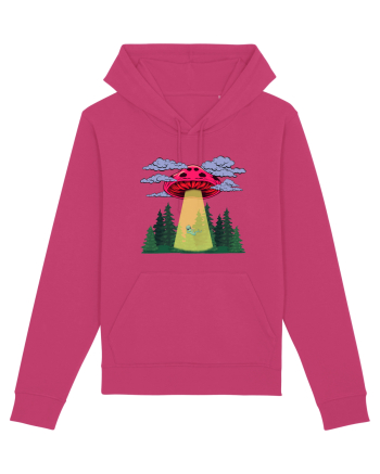 Mushroom Alien Psychedelic Space Ufo Raspberry