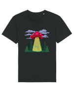Mushroom Alien Psychedelic Space Ufo Tricou mânecă scurtă Unisex Rocker