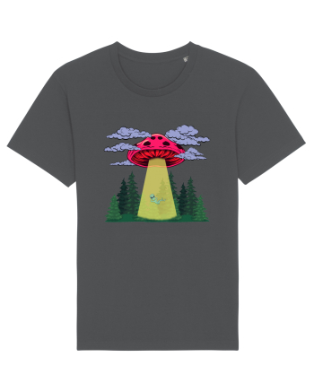 Mushroom Alien Psychedelic Space Ufo Anthracite