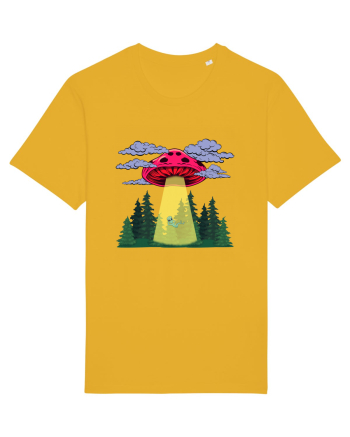 Mushroom Alien Psychedelic Space Ufo Spectra Yellow