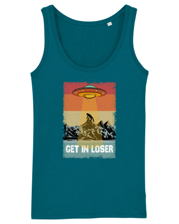 Retro Alien Get In Loser Ufo Ocean Depth