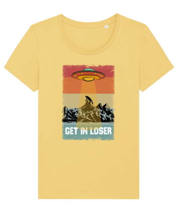 Retro Alien Get In Loser Ufo Jojoba