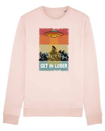 Retro Alien Get In Loser Ufo Candy Pink