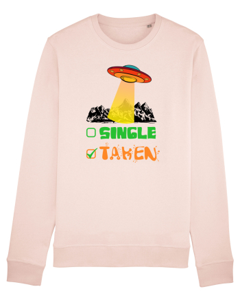 Single Taken Funny Alien Ufo Candy Pink