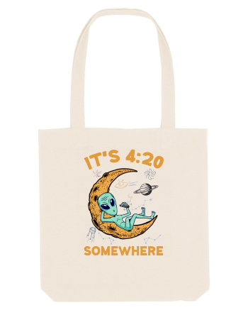 It's 4:20 Somewhere Weed Moon Alien Natural