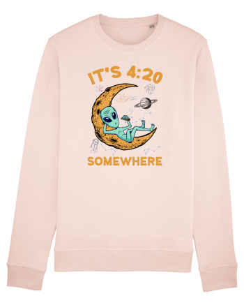 It's 4:20 Somewhere Weed Moon Alien Candy Pink