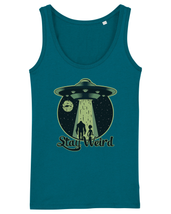 Stay Weird Alien UFO Bigfoot Ocean Depth