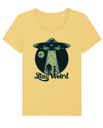 Stay Weird Alien UFO Bigfoot Jojoba