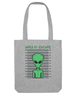 Storm Area 51 Funny Alien Escape Sacoșă textilă
