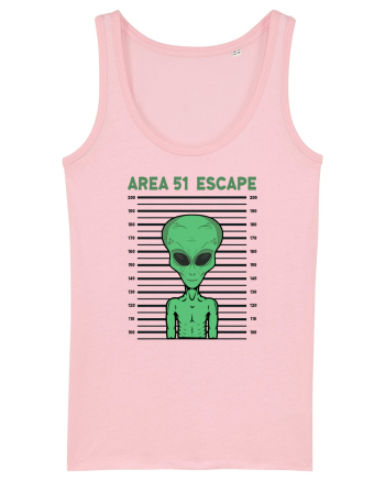 Storm Area 51 Funny Alien Escape Cotton Pink