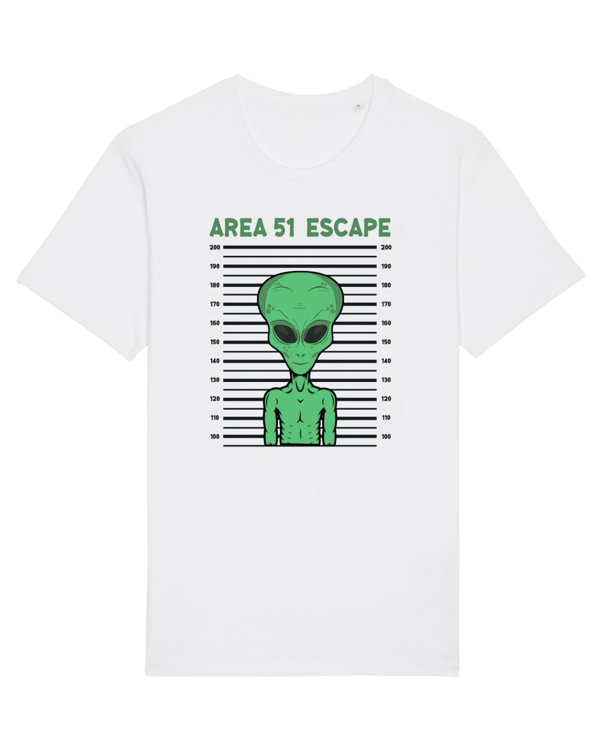 Tricou mânecă scurtă Unisex Rocker White