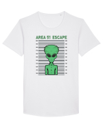 Storm Area 51 Funny Alien Escape Tricou mânecă scurtă guler larg Bărbat Skater