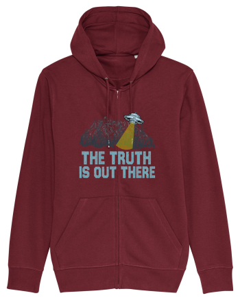 The Truth Is Out There Area 51 Alien Ufo Burgundy