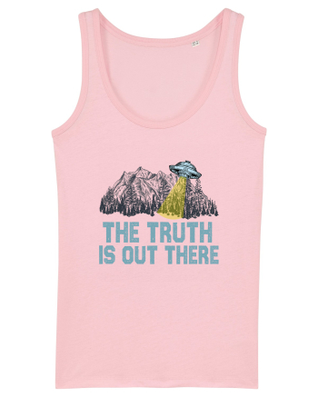 The Truth Is Out There Area 51 Alien Ufo Cotton Pink