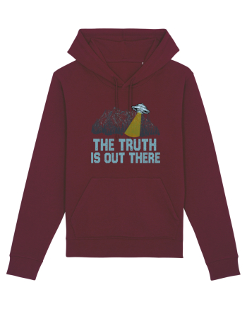 The Truth Is Out There Area 51 Alien Ufo Burgundy