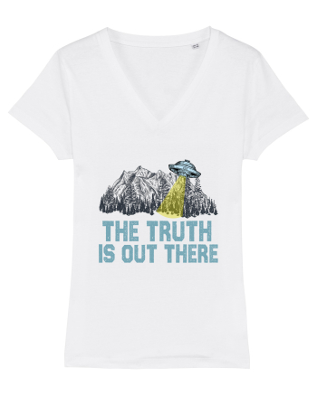 The Truth Is Out There Area 51 Alien Ufo White