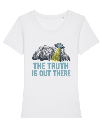 The Truth Is Out There Area 51 Alien Ufo White