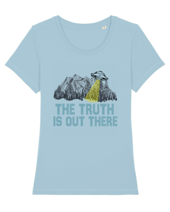 The Truth Is Out There Area 51 Alien Ufo Sky Blue