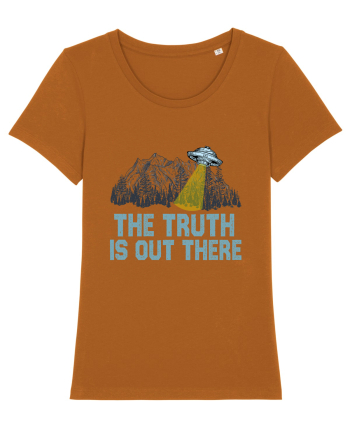 The Truth Is Out There Area 51 Alien Ufo Roasted Orange
