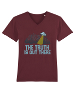 The Truth Is Out There Area 51 Alien Ufo Tricou mânecă scurtă guler V Bărbat Presenter
