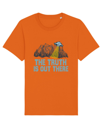 The Truth Is Out There Area 51 Alien Ufo Bright Orange