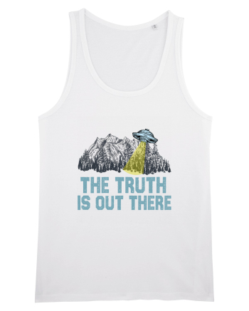 The Truth Is Out There Area 51 Alien Ufo White