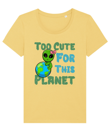 Too Cute For This Planet Ufo Alien Jojoba