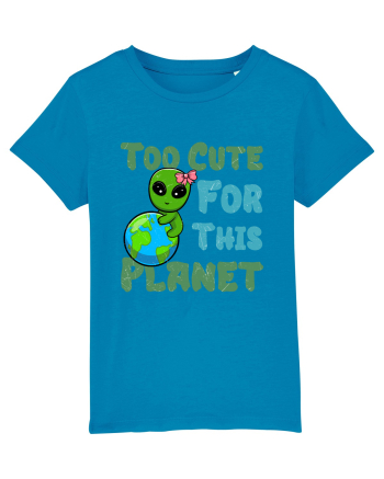 Too Cute For This Planet Ufo Alien Azur