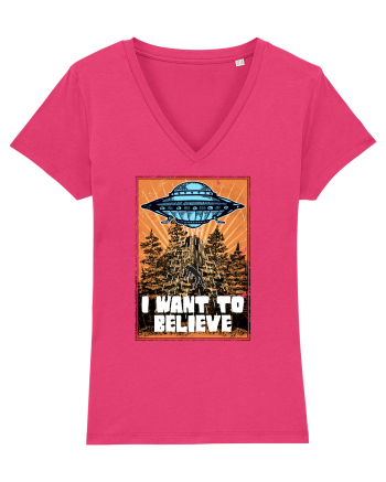 I Want To Believe Ufo Alien Raspberry