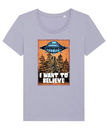 I Want To Believe Ufo Alien Lavender