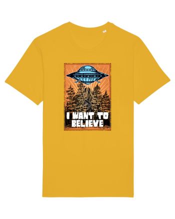 I Want To Believe Ufo Alien Spectra Yellow