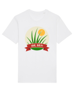 Iarbă Tricou mânecă scurtă Unisex Rocker